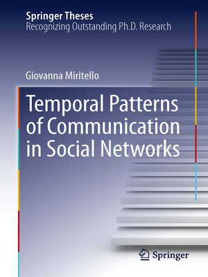 cover image of Temporal Patterns of Communication in Social Networks